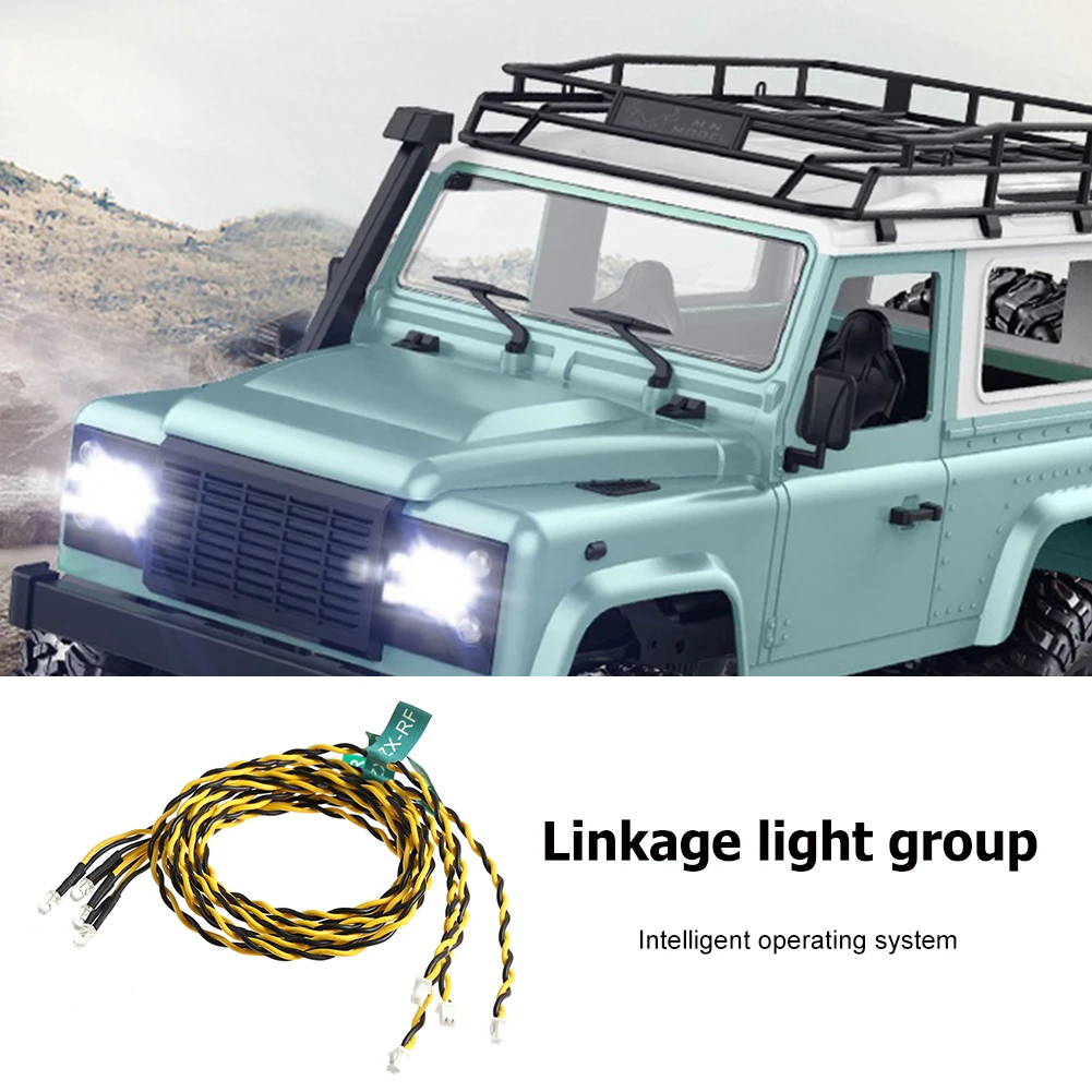 

Universal RC Car Model LED Linkage Lamp Remote Control Toys Replace Accessories Flashing Light Kit for 1/10 1/8 Traxxas