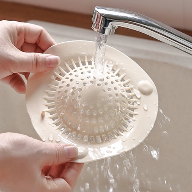 

NEW-3 Pcs Bathroom Floor Drain Covers Household Sewers Anti-Hair Washing Anti-Clogging Kitchen Sink and Sewer Hair Filters