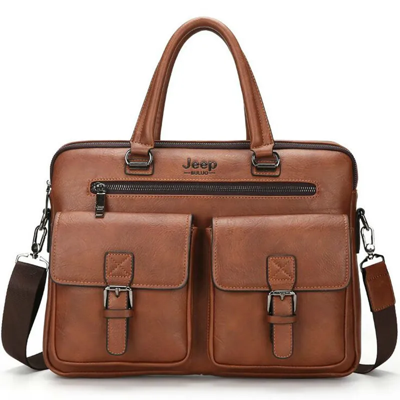 

Men's Briefcase Satchel Bags For Men Business Fashion Hand Bag Messenger Leather Bag Laptop Bag Bolso Hombre Luxury Handbags