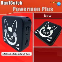 2021 dual catch monster powermon for pokemongo plus auto catch bluetooth compatible 2 trainers game accessory for powermon plus
