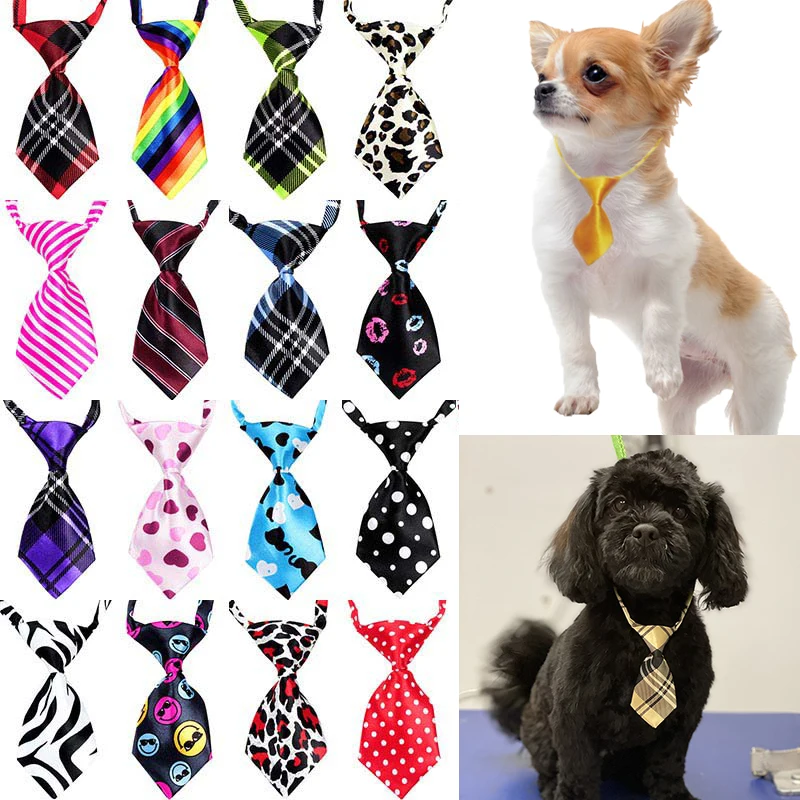 

Mix Colors Wholesale Dog Bows Pet Grooming Supplies Adjustable Puppy Dog Cat Bow Tie Pets Accessories For Dogs 25 50 100 pcs/lot