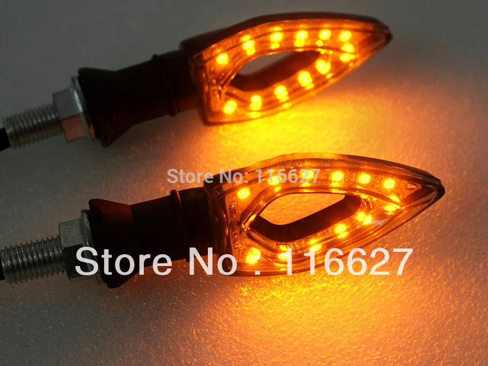 СВЕТОДИОДНЫЕ указатели поворота для мотоциклетных ножей с отверстием 10 мм