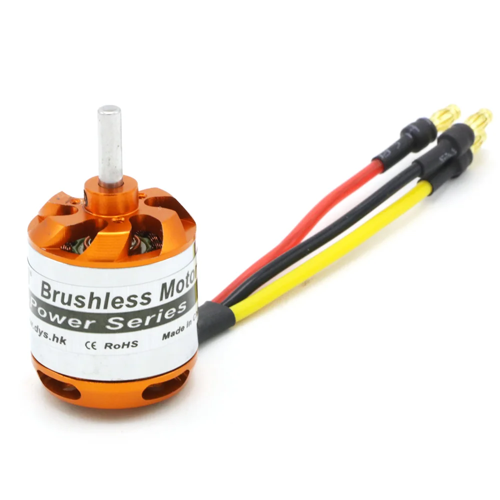 dys d2836 750kv 880kv 1120kv 1500kv 2 4s бесщеточный outrunner мотор