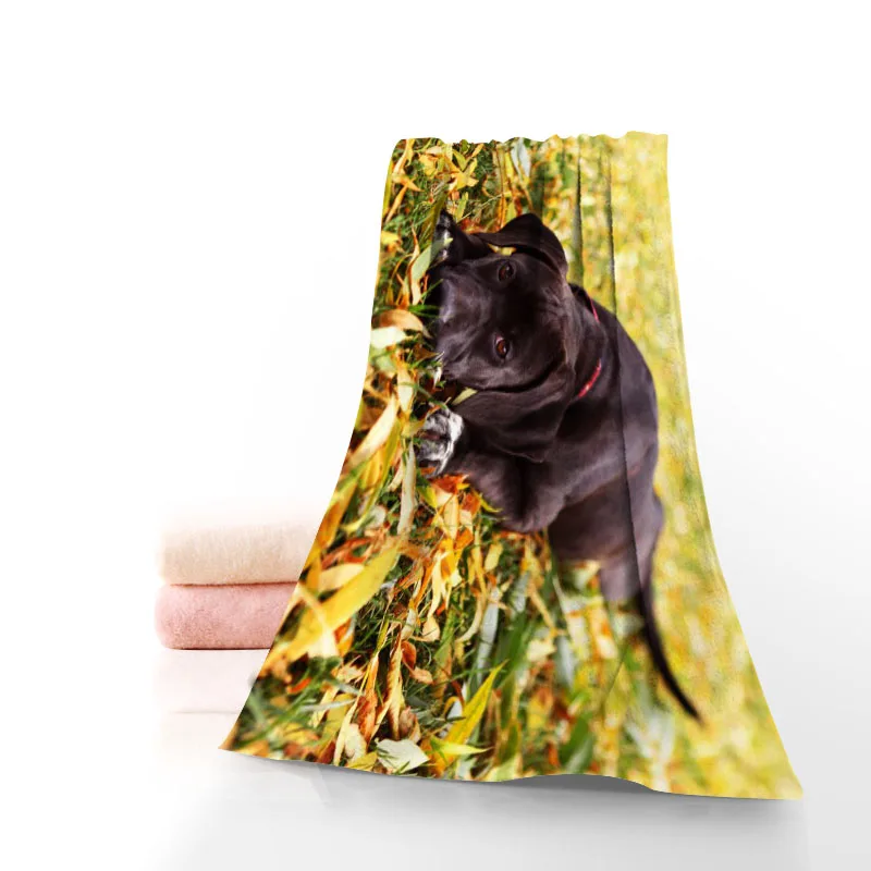 

New Custom Animals Cane Corso Towel Printed Cotton Face/Bath Towels Microfiber Fabric For Kids Men Women Shower Towels 70X140cm