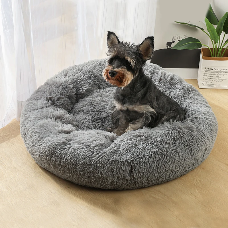 Домашнее животное кошка кровать собаки моющиеся круглый дышащий шезлонг Диван