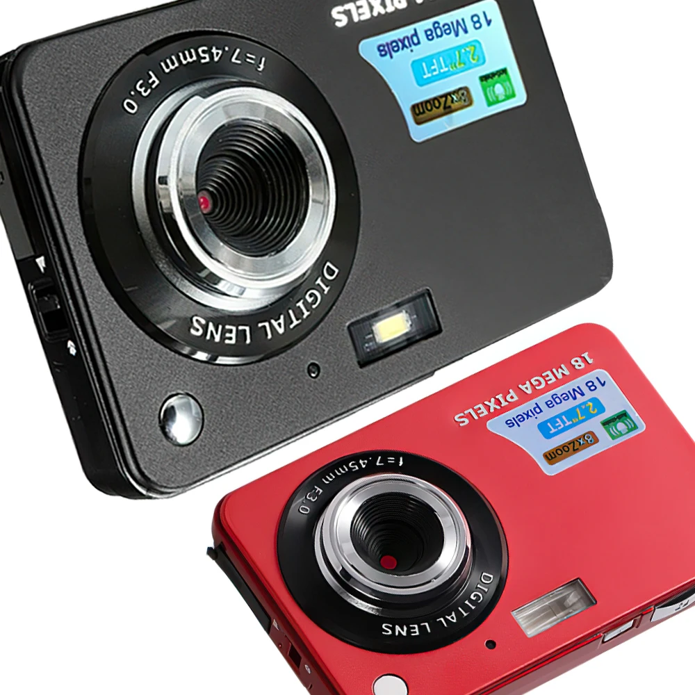 

Цифровая мини-камера 2,7 "HD 1080P 18 МП с зумом, DV видео, детская видеокамера, фотокамера с защитой от тряски, подарок для детей