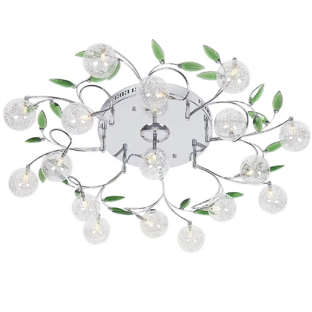 Светильник с кристаллами для гостиной спальни осветительные приборы потолочные