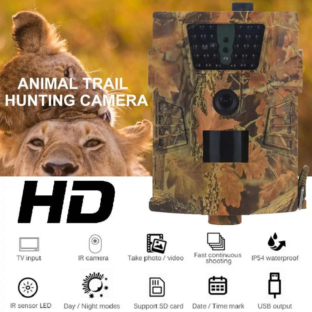 HT-001B 12MP 1080P светодиодный Ночное видение дикий Животные фото тропа охотничья