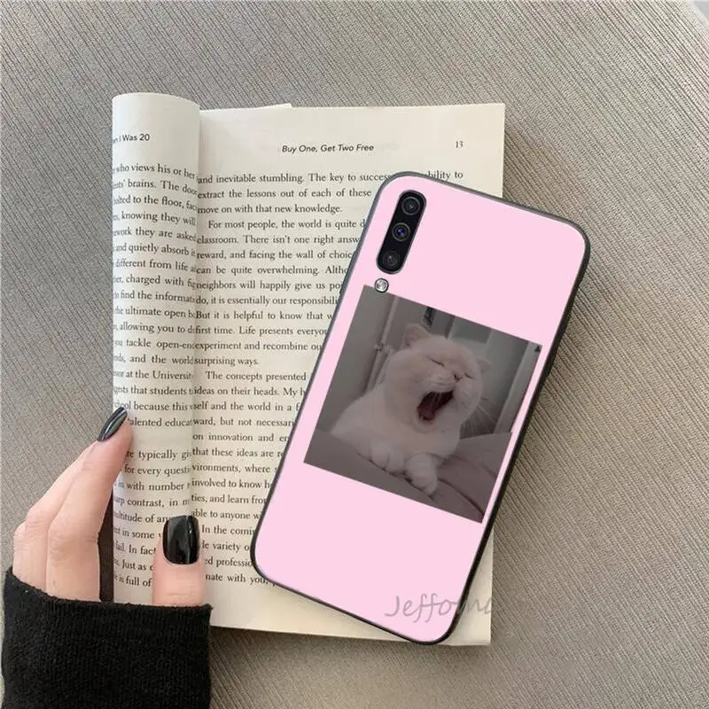

cat dog animal cute Phone Case For Samsung galaxy S note 7 8 9 10 20 fe edge A 6 10 20 30 50 51 70 lite plus Soft