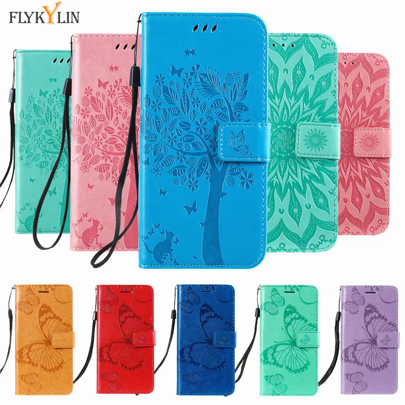 Чехол-книжка для iphone 11 Pro 3D кожаный чехол-бабочка X XS Max 8 7 6 6s Plus чехол-книжка