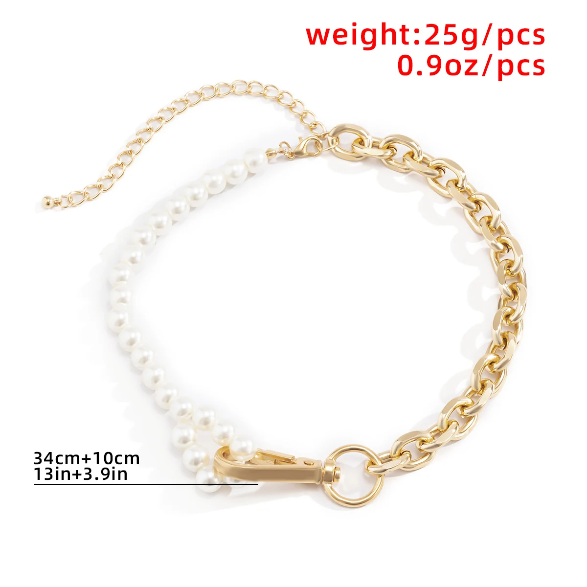 

Salircon Goth Imitation Pearl Key Chain Necklace for Women Vintage Aesthetic Choker Necklace Accessories Kpop Jewelry Gift 2021