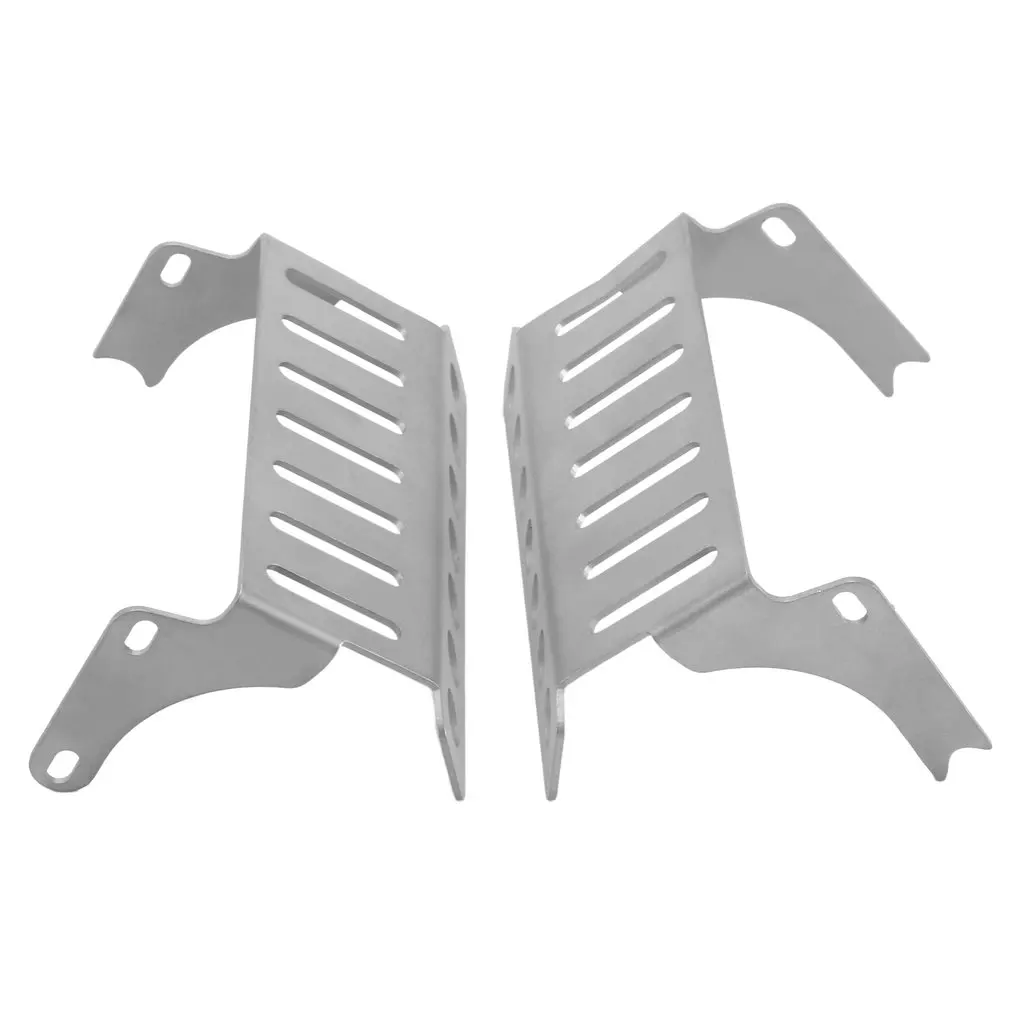 

5PCS Stainless Steel Axle Protector Chassis Armor Skid Plate For RC Crawler Axial SCX10 III AXI03007 Upgrade Parts