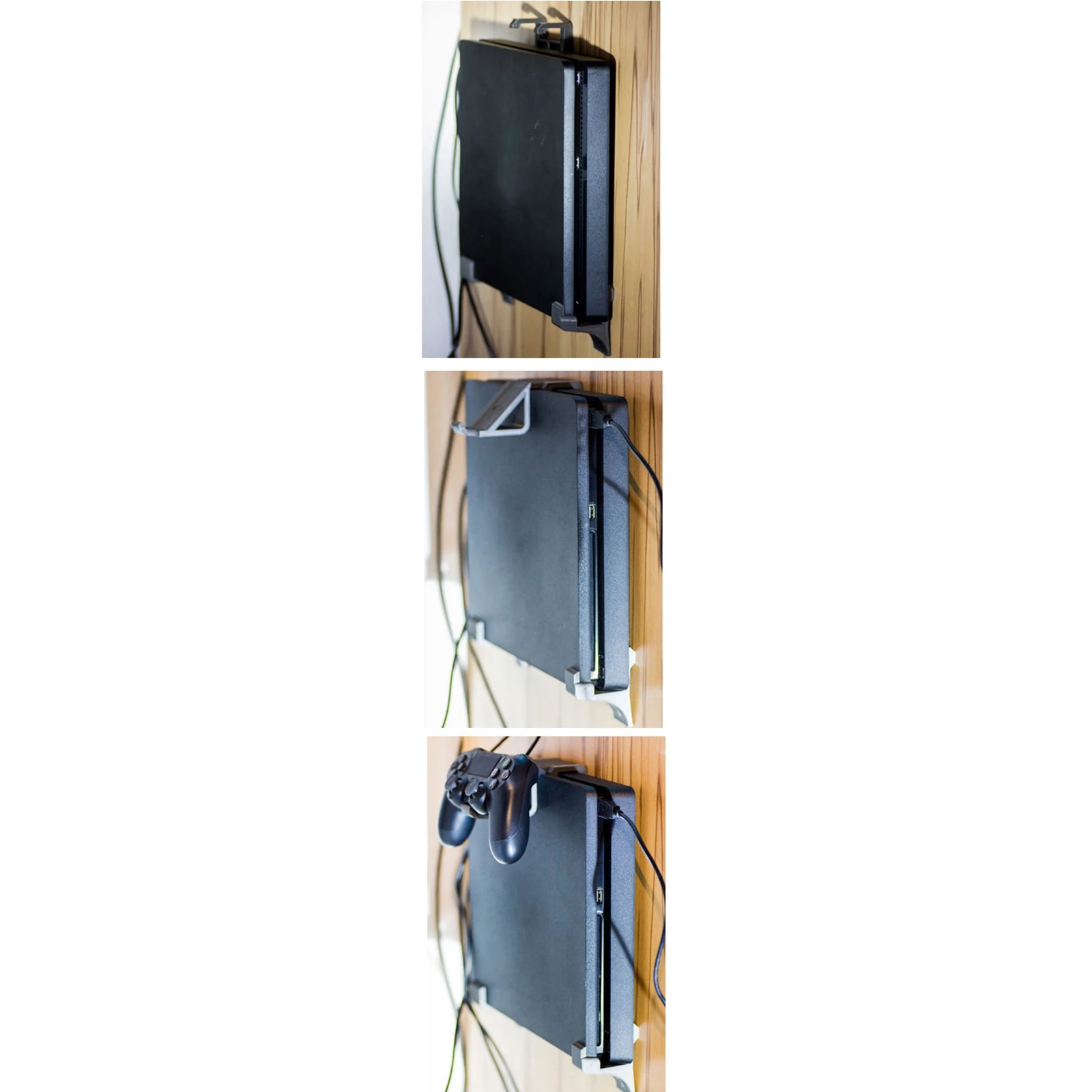 Enhancement Wall Mount Bracket Holder for Sony PlayStation 4 PS4 Slim Pro Came Console Pad Cradle Accessories | Электроника