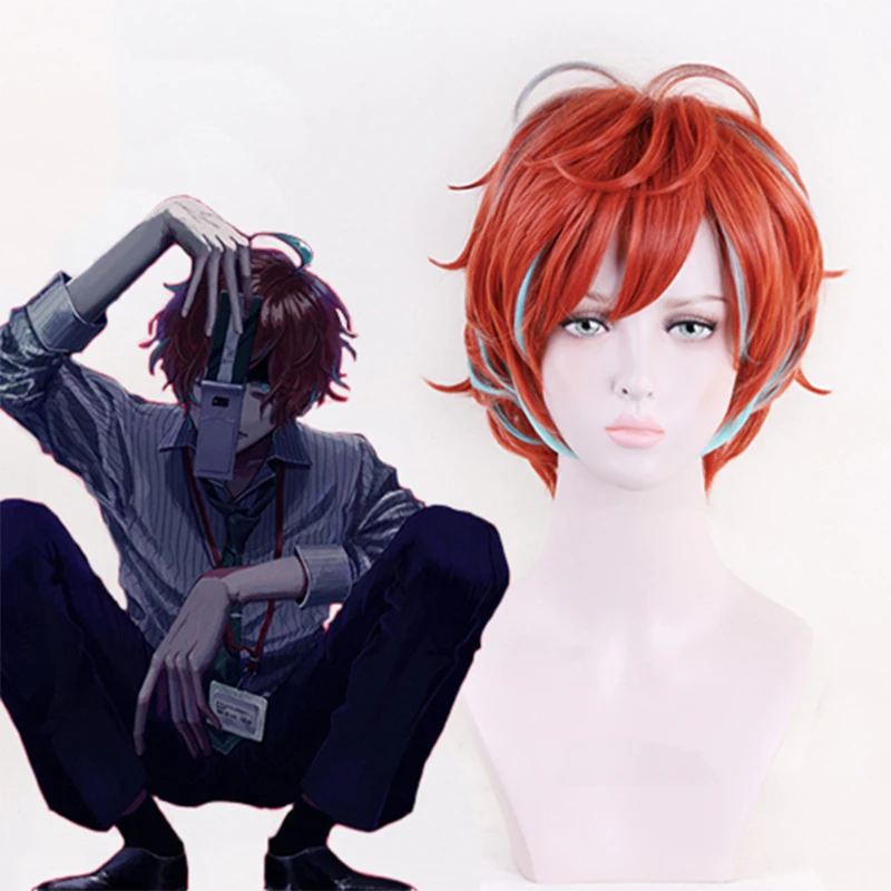 HypnosisMic Division Rap Battle Косплей парики DOPPO KANNONZAKA термостойкие синтетические Аниме