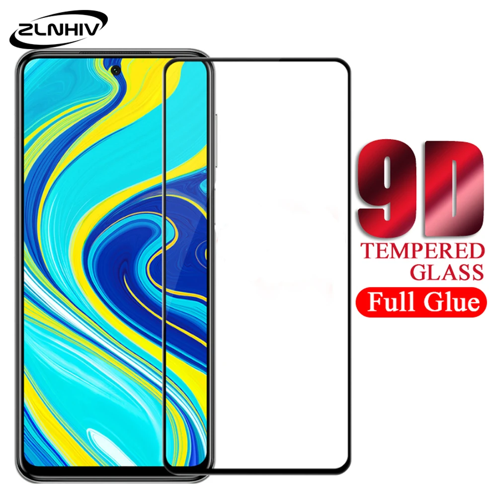 ZLNHIV 9D полное покрытие для xiaomi redmi note 9s 8t 8 7 6 pro Закаленное стекло Защитная пленка
