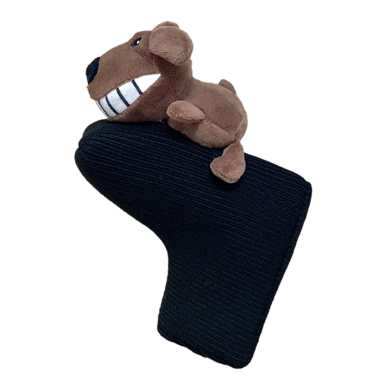 

Головной убор для клюшки в стиле гольф-клуба, магнитный закрытый вязаный материал в виде животного