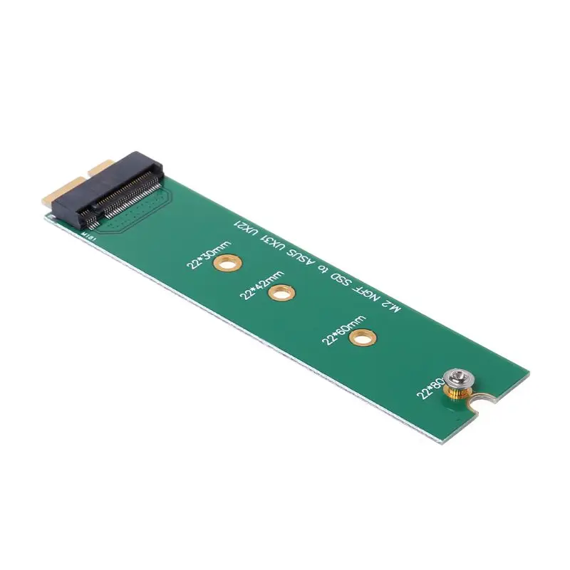 SSD карты M.2 NGFF до 18 лезвия Pin адаптер для ноутбука Asus UX31 UX21 Zenbook SD5SE2 XM11 | Компьютеры и