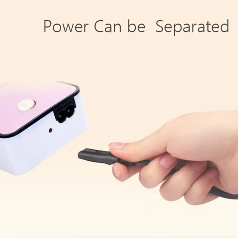 Mini Electric Heater With Plug Warmer Machine for Hand in Winter Pink | Бытовая техника