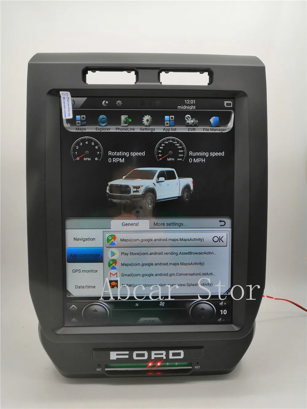 12,1 Tesla стиль Android 8,1 автомобильный dvd-плеер gps навигация для Ford F150- Мультимедиа Радио стерео PX6 carplay Авто ips