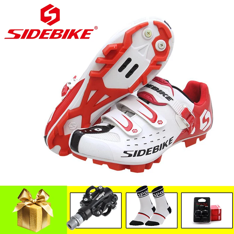 Велосипедные кроссовки SIDEBIKE велосипедная обувь велосипедные педали SPD 2019 для