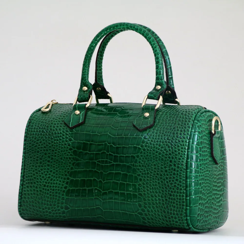 Роскошная Бостонская сумка женская из натуральной кожи Сумка с леопардовым