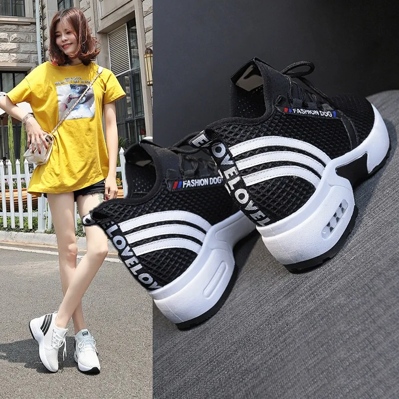 Women Tennis Shoes Tenis Feminino Sneakers Chaussures Femme Increase Lady Outdoor Jogging Fitness Training Sport 0 | Спорт и