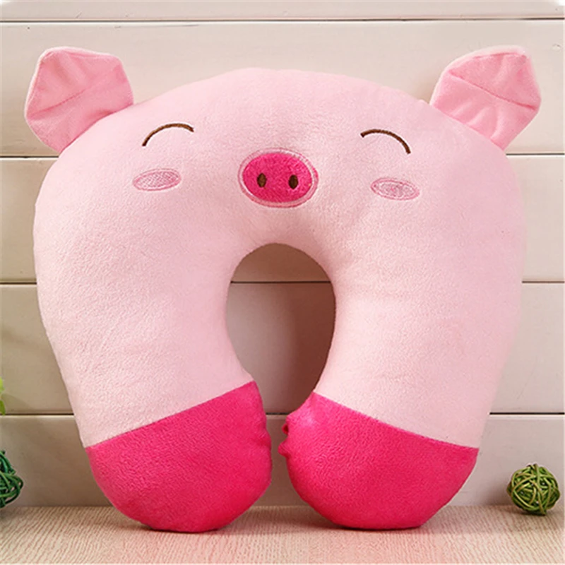 U Shaped Neck Pillow Multi-Color Cartoon Travel Massage Car Headrest Dolls Omfortable Soft Cushion Home Textile | Дом и сад