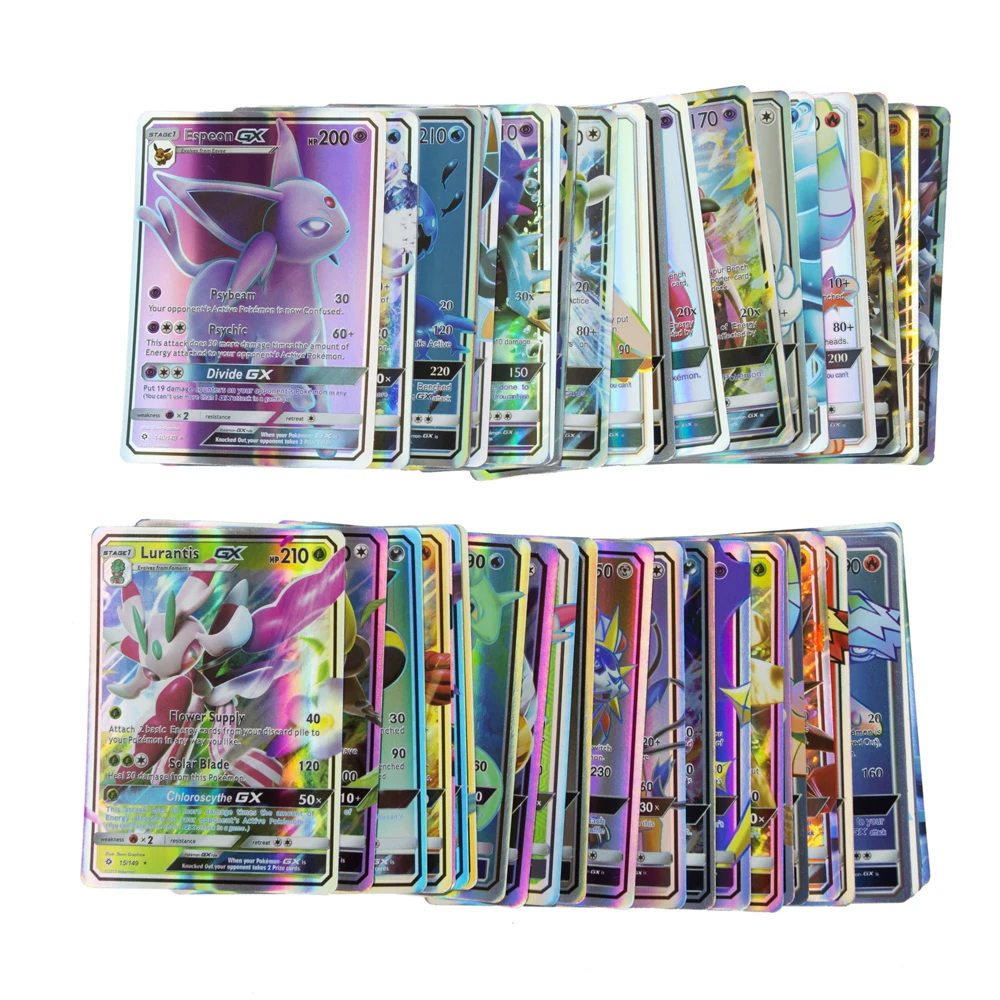 TAKARA TOMY карточные игры без повторов карты покемона с маркировкой 60 В Макс 200 Gx 100