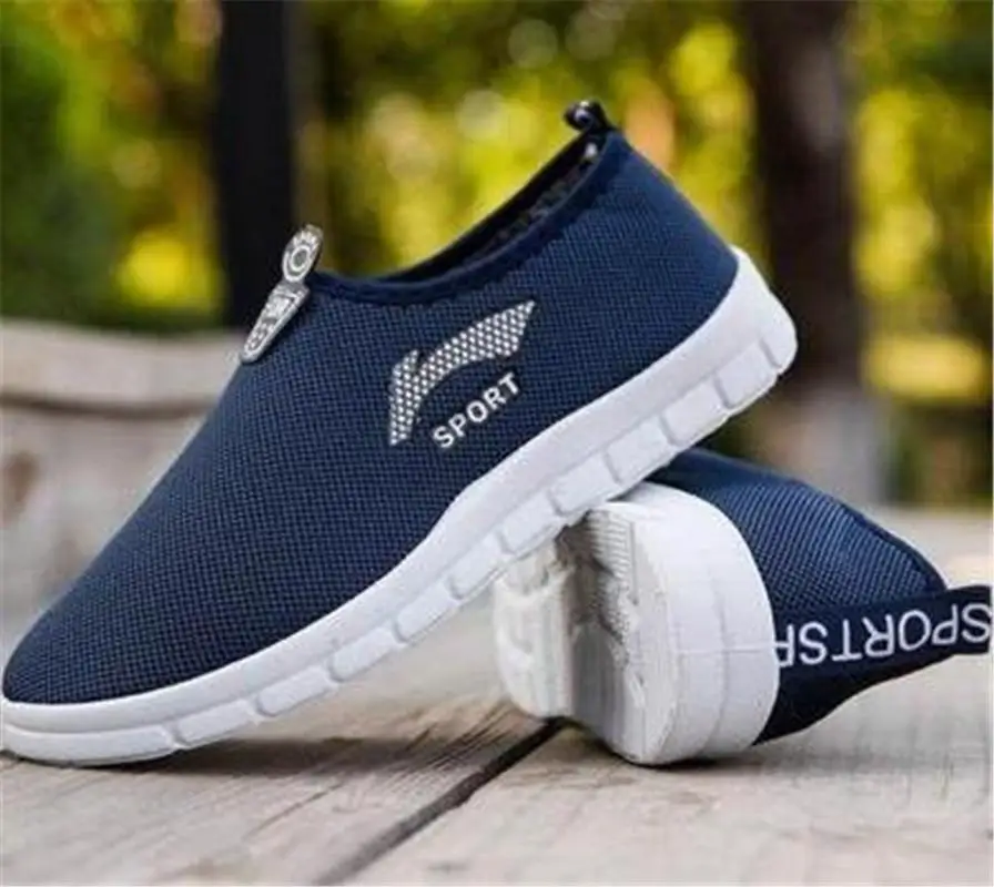 

Fashion men Outdoor Sports Breathable Mesh 2021 Running Shoes Cushion