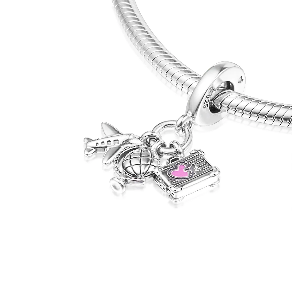 2021 Wholesale Ocean Charm Summer Original Free Shipping Jewelry Women Cheap Pendant 100% Real S925 Sterling Silver Beads |