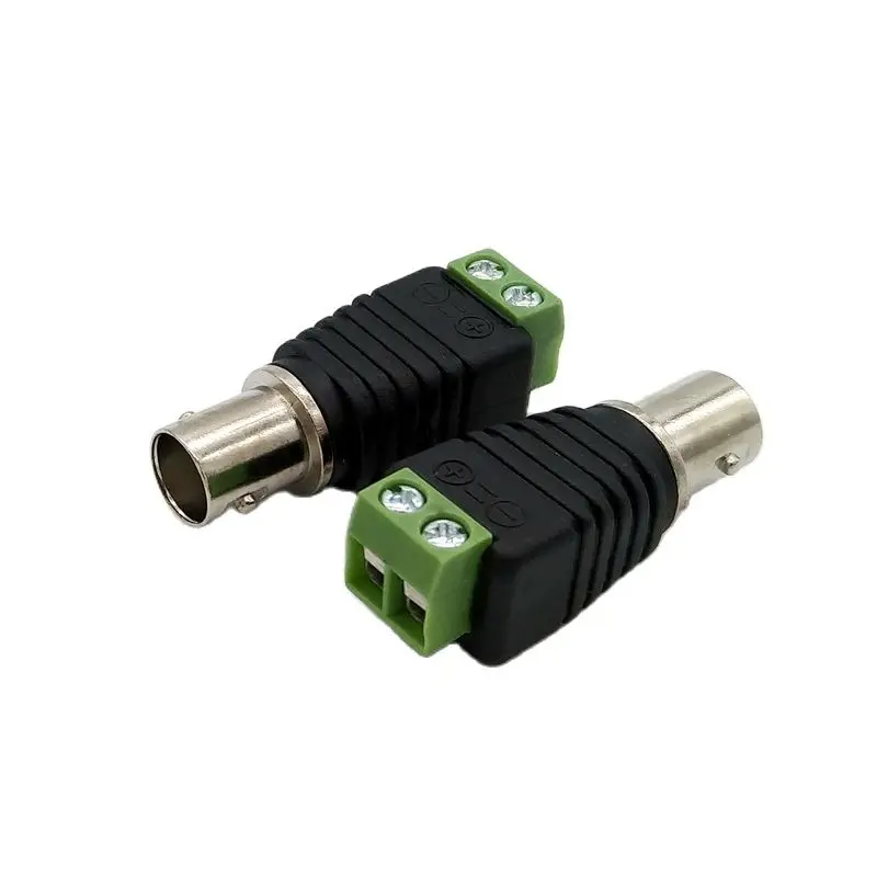 

10 шт . Cat5 к BNC соединительный винт для камеры видеонаблюдения BNC UTP Соединительный адаптер BNC разъем для системы видеонаблюдения