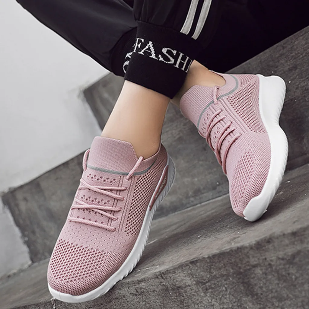 Женская Досуг Воздухопроницаемая сетчатая уличная фитнес бег спортивные