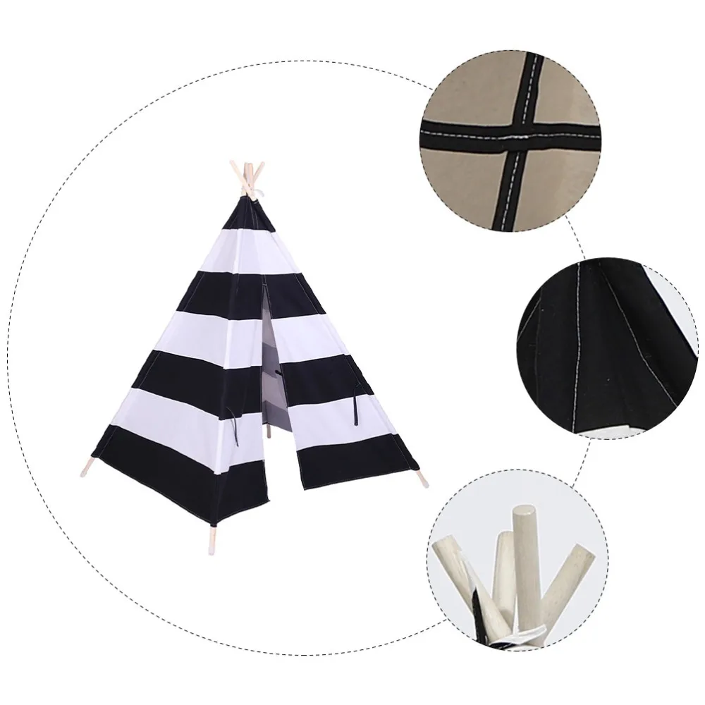 

1 Set Kids TeePee Indoor Tent Premium Indoor Tent Practical Indoor Tent