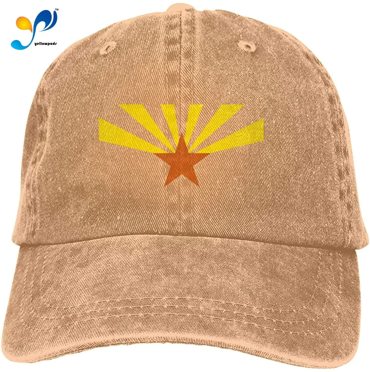 

Flag Of Arizona Logo Unisex Baseball Cap Cowboy Hat Dad Hats Trucker Hat