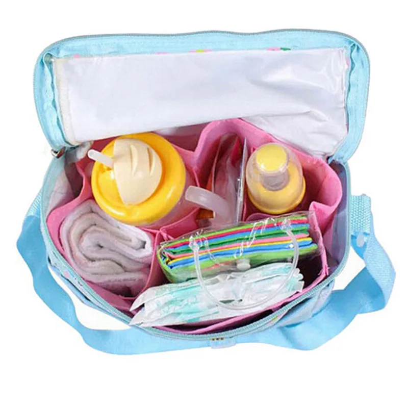 

Multifunctional Mummy Bag Baby Diaper Bag Cartoon Car Pattern Maternity Baby Bag Care 3pcs/set