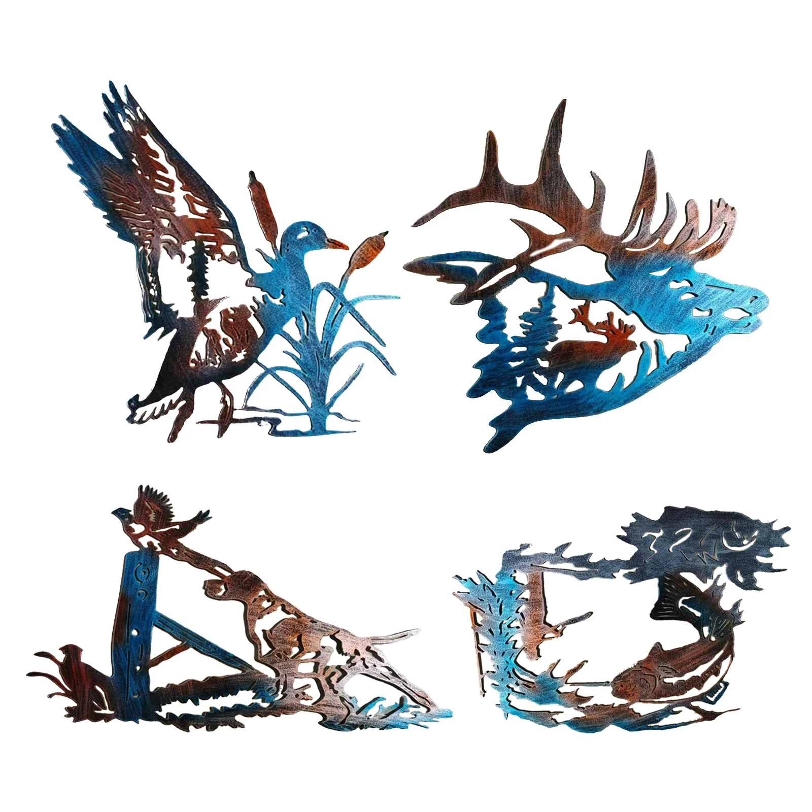 

Silhouette Garden Stake Garden Art Outdoor Decorative Stake Outdoor Statues