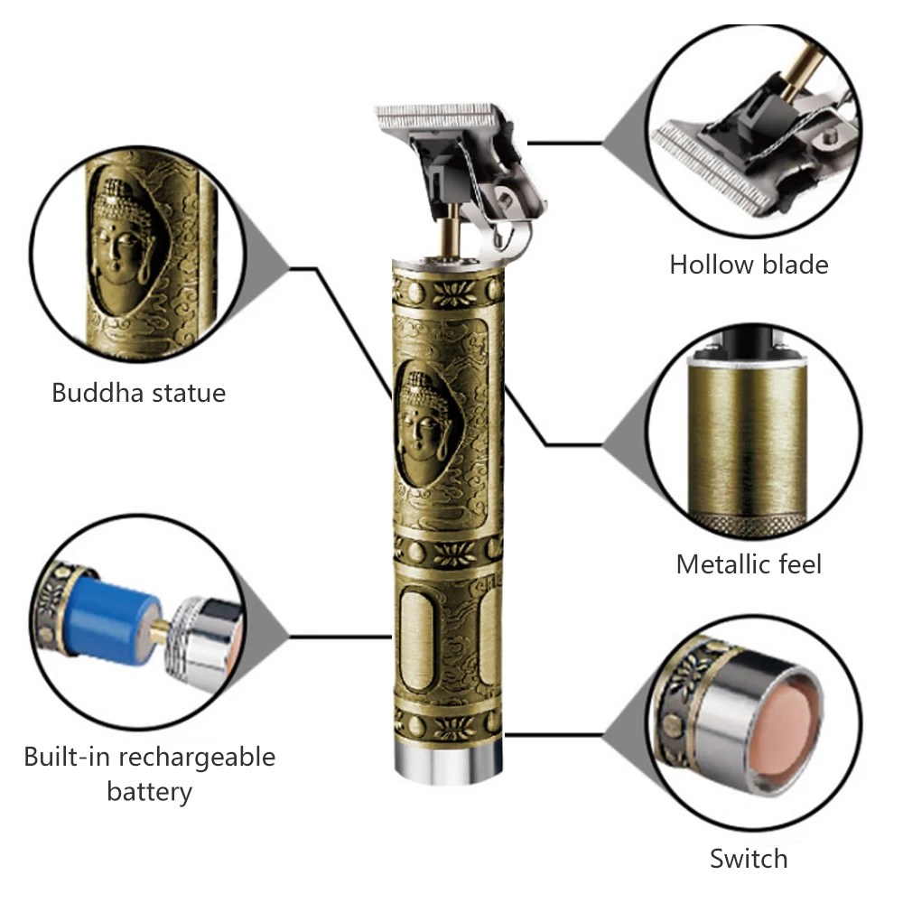KEMEI-730 профессиональная машинка для стрижки волос профессиональный триммер