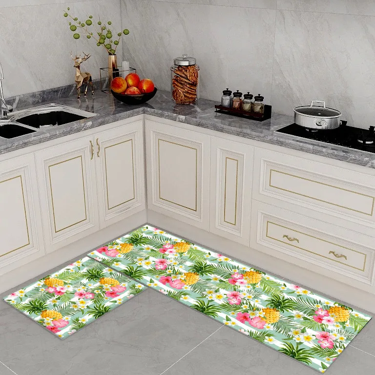 Коврик для кухни Anti-slip современные ковры для гостиной, балкона, ванной комнаты, печатные ковры, коврик для входной двери, геометрический ковер в ванной комнате.