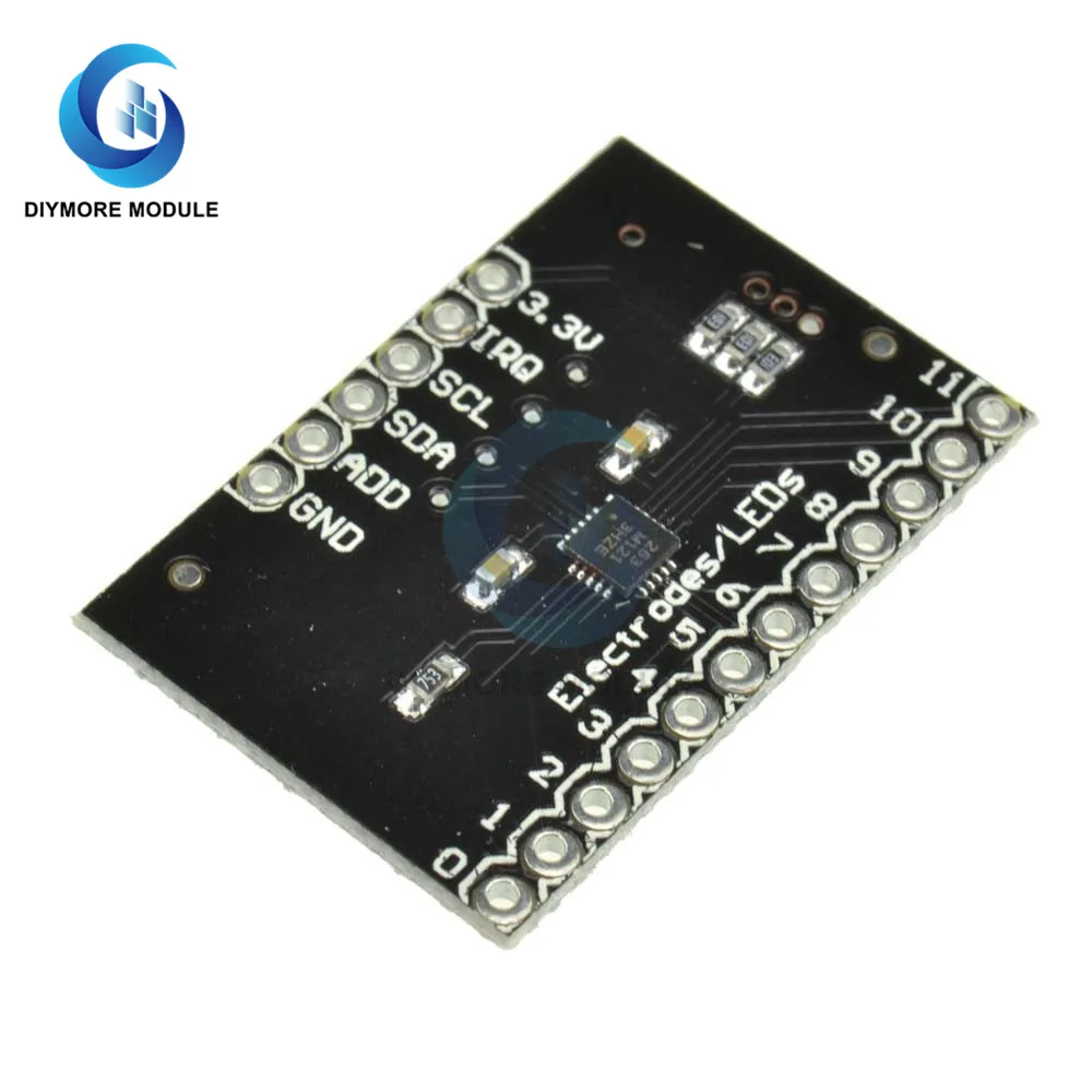 MPR121 модуль контроллера емкостного сенсорного датчика I2C интерфейсная клавиатура