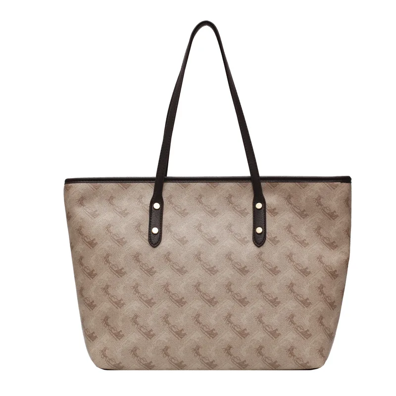 

Casual Ladies Large Capacity Bags Women's Laptop Bags New Trendy Fashion Simple Shoulder Bags Wild Commute Tote Bag Wholesale
