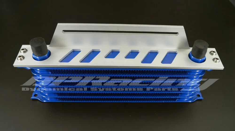 

OIL COOLER 7 ROWS /UNIVERSAL OIL COOLER BLUE + Mounting Bracket Kit