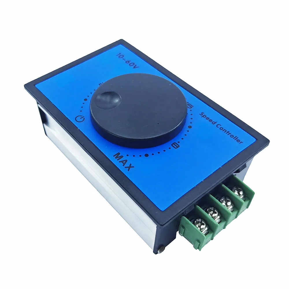 20A high-power PWM DC motor speed controller brush reducer slow start current limit 12V36V48 | Строительство и ремонт