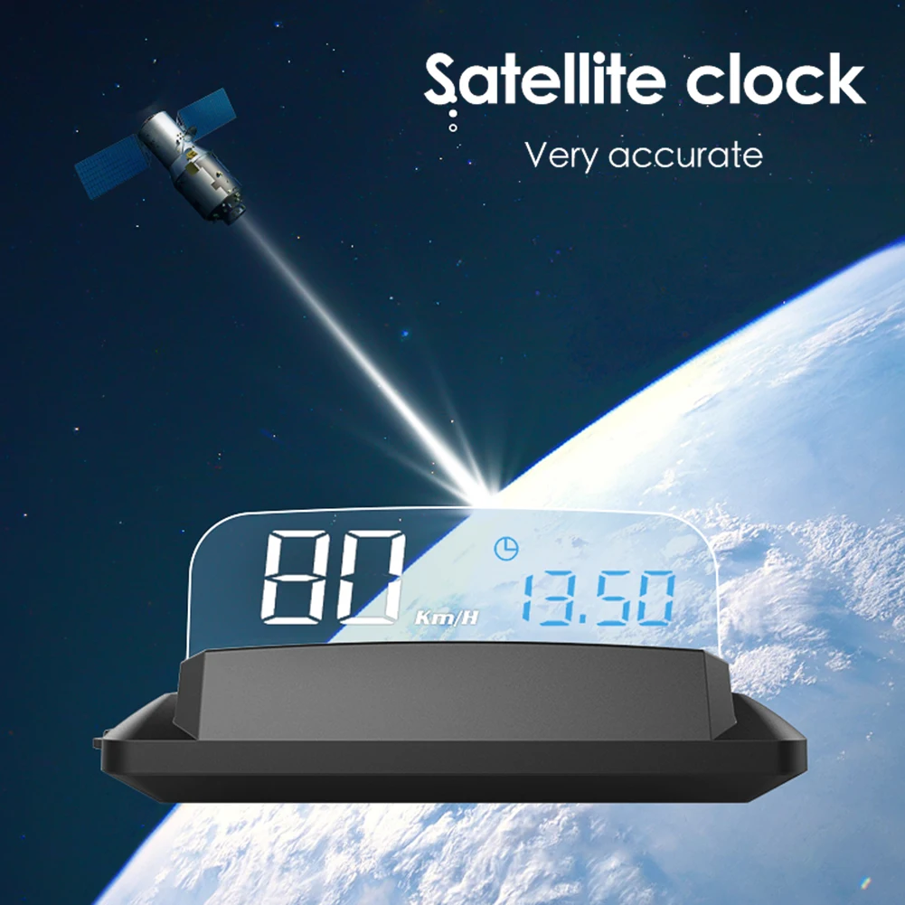 

GPS Спидометр превышение скорости усталость напоминание высота G3 автомобильный HUD Предупреждение ждающий Измеритель для улицы личные автом...