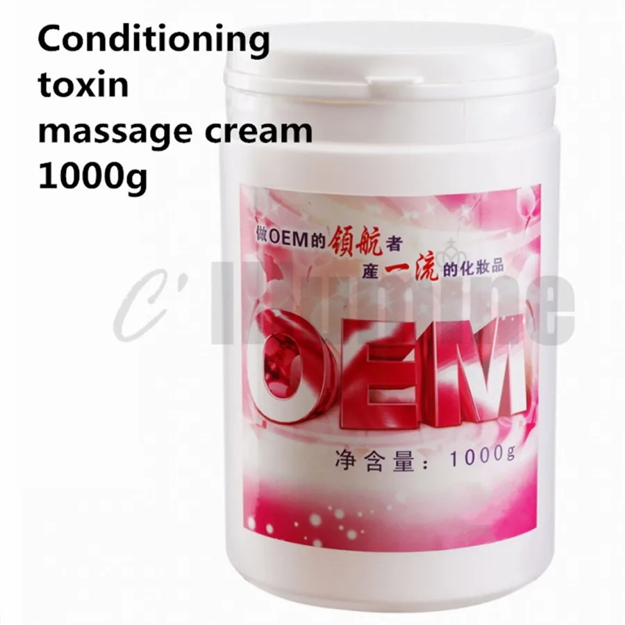 OEM Processing Conditioning Toxin Massage Cream Purification Cream Facial Lead Mercury Conditioning Beauty Salon 1000g