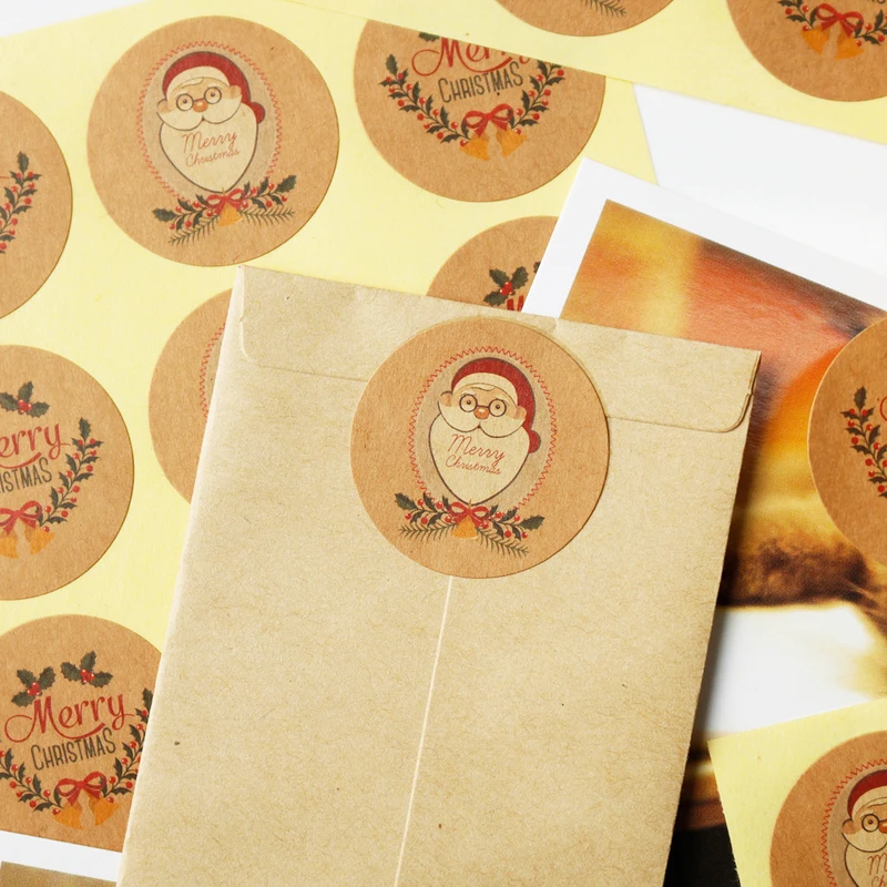 108 шт. наклейки для выпечки Дед Мороз|Украшения своими руками вечеринки| |