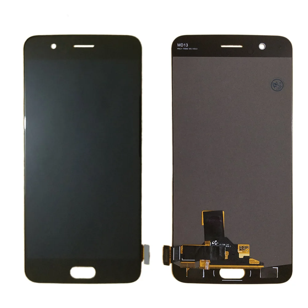 Amoled lcd для Oneplus 5 A5000 lcd дисплей кодирующий преобразователь сенсорного экрана в сборе Замена one plus 5 lcd 5,5 дюймов lcd