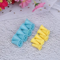 16pcsset new rubber cone shape knit knitting needles cap tips point protectors for knitting craft sewing accessories