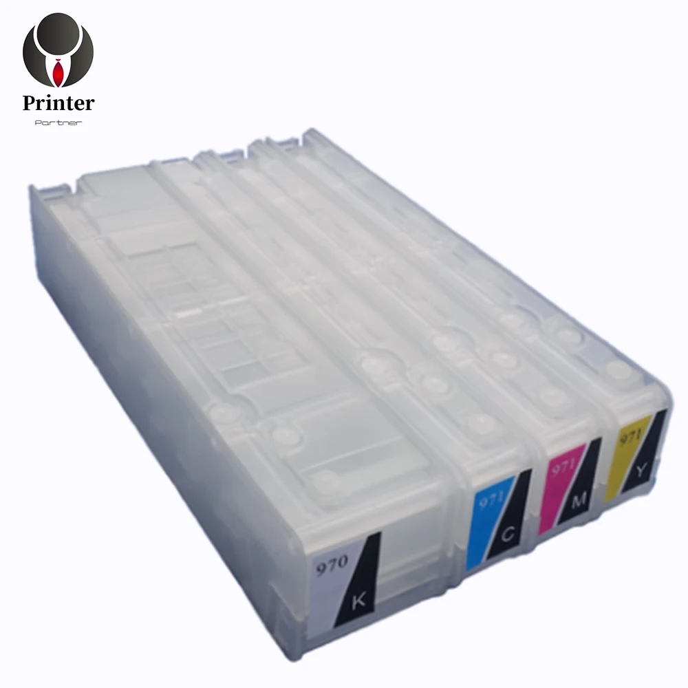 Многоразовый картридж для принтера с чипом автоматического сброса 970 hp officejet Pro