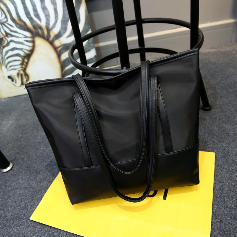 

Women Bag 2021 Autumn Winter Fashion Waterproof Oxford Tote Bag Casual Designer Shoulder Bag Handbag High-Capacity Shopper Bag