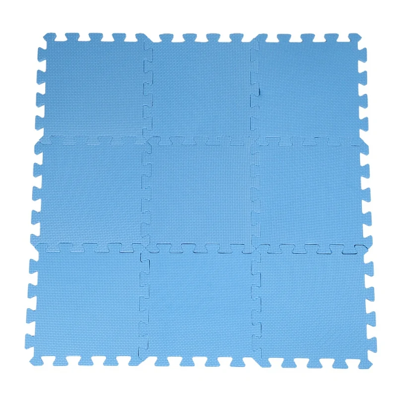 EVA Puzzle пены Анти усталость синий Блокировка Коврики|Коврик| |